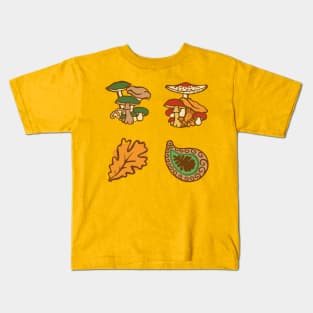 Autumn Stickers Kids T-Shirt